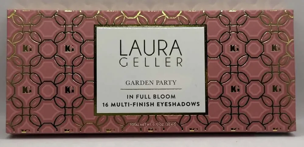 Laura Geller Garden Party In Full Bloom 16 Multi-Finish Eyeshadow Palette
